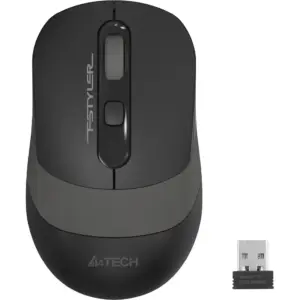 A4tech Ασύρματο Ποντίκι Fstyler Series 2000dpi 4 Πλήκτρα Μαύρο Fg10