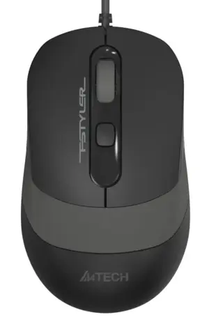 A4tech Ενσύρματο Ποντίκι Fstyler Series 1600dpi 4 Πλήκτρα Μαύρο