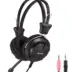 A4TECH Headset 3.5mm 40mm ακουστικά stereo μαύρα