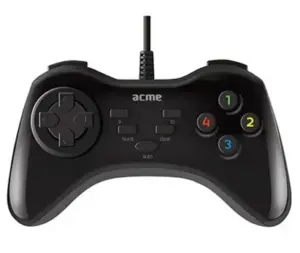 Acme Ενσύρματο Gamepad GS05 για PC Μαύρο