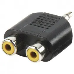 Adaptor 3.5 Jack Stereo Αρσ. σε 2x RCA Θηλ. Ea2080 Lnc / Ac-010