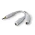 Adaptor Audio 3.5mm 2x3.5 Female Gembird 10cm Bulk
