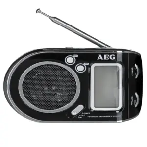 Aeg We 4125 Black Multi Band Radio