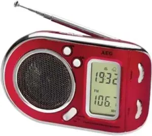 Aeg We 4125 Red Multi Band Radio