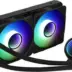 Aerocool Mirage L240 Υδρόψυξη Επεξεργαστή Διπλού Ανεμιστήρα 120mm με RGB Φωτισμό