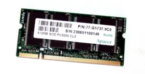 Apacer DDR-SODIMM 512MB 266MHz PC2100