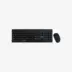 Approx Ασύρματο Πληκτρολόγιο & Ποντίκι, Multimedia set usb Black