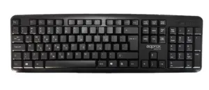 Approx Πληκτρολόγιο USB 2.0 Wired Standard Black Waterproof