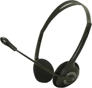 Aqprox Multimedia Stereo Headset For Pc With Volume Control Mic