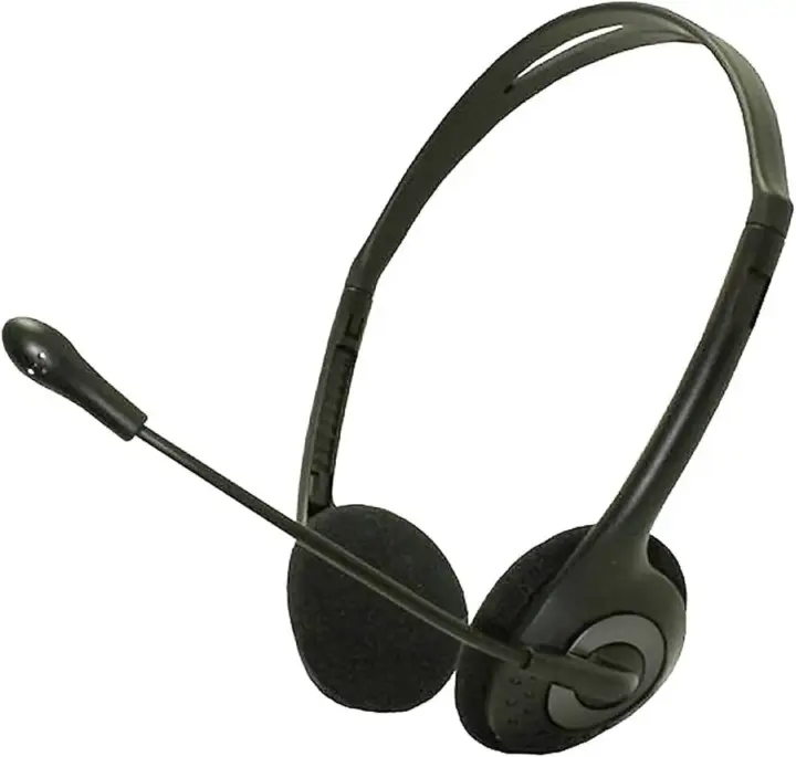 Aqprox Multimedia Stereo Headset For Pc With Volume Control Mic