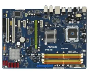 ASRock ATX S775/IP45 4DDR2 PCIE16X 2PCI SATAII