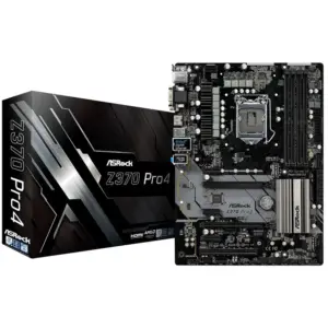 Asrock Mainboard ATX S1151 Z370 4DDR4 2PCIe16X 4PCIe1x