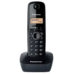 Ασύρματο Τηλέφωνο Panasonic Μαύρο