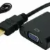 ATC Μετατροπέας HDMI Σε VGA + Audio 0.2m
