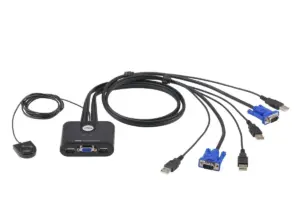 ATEN KVM Switch 2x USB + PS/2 Petite CS522Z