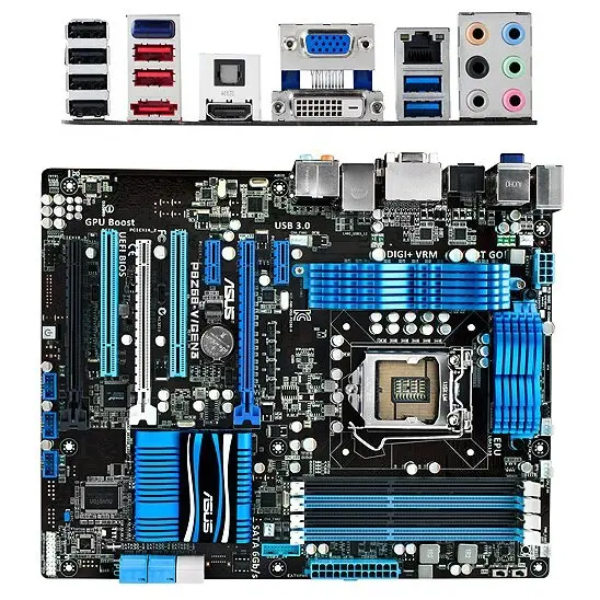 Atx S1155z68 4ddr3 3pci16x 2pci Gl S3r Usb3 Gold Απο Εκποιηση Makper