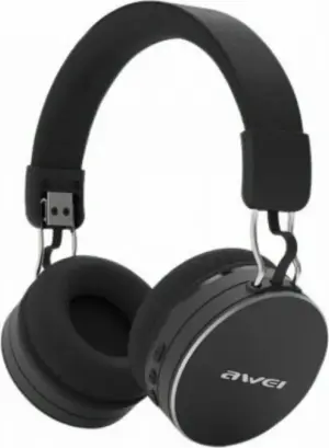 Awei Ασύρματα Ακουστικά Bluetooth Over Ear Μαύρα
