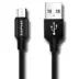 AWEI Καλώδιο Micro 2.4A Fast Charge & Data Transmission 2m Ενισχυμένο, Blister Box