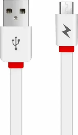 AWEI Καλώδιο Micro USB 1m - Charge & Data Cable Πλακέ