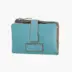 Bartuggi Γυναικείο Δερμάτινο Πορτοφόλι Turquoise Small