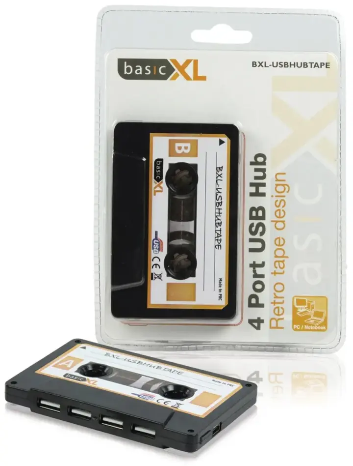 BasicXL Usb 2.0 Hubtape 4Port Usb Tap Jb-109