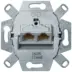 Berker Πρίζα RJ45 Διπλή STP Cat 250mhz