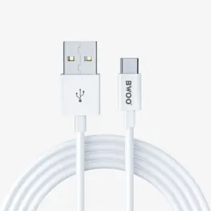 Bwoo Καλώδιο Micro Usb Λευκό 3m Bo-X5