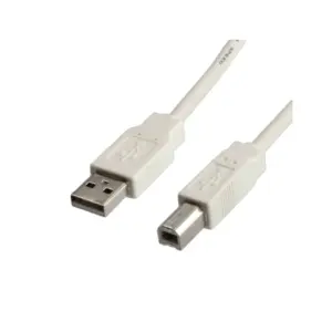 Cablexpert Καλώδιο Εκτυπωτή Usb 2.0 A B 1.8m White