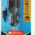 Canyon Φορτιστής Αυτοκινήτου 2.4A + μια Θύρα USB κι Ενσωματωμένο Καλώδιο Micro-USB Μαύρο C-031