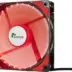 Case Fan 120x120x25 mm Red 12025