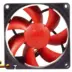 Case Fan 80x80x25 mm Red