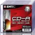 CD-R 800MB 48X 90'' Slimcase EMTEC 10τεμ