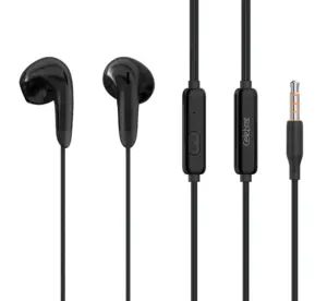 Celebrat Earphones με Μικρόφωνο G27 3.5mm Σύνδεση Φ14mm 1.2m Μαύρα