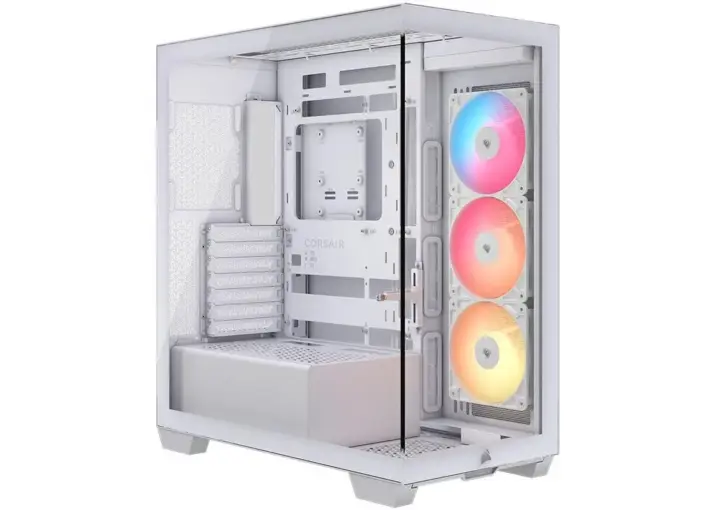 Corsair 3500X RS-R ARGB Windowed Mid-Tower Case Tempered Glass - White