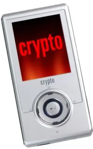Crypto Mp4 Cool 18 Silver Black 4Gb