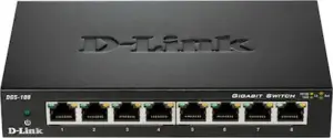 D-Link Switch Metal 8 Port Gigabit Unmanaged Desktop