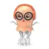 Dancing Jellyfish Orange