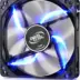 DeepCool Ημιδιαφανής Ανεμιστήρας 120mm με Μπλε LED