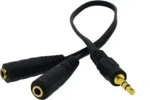 Delock Ανταπ. 2x 3.5mm 3-pin Σε 3.5mm Jack Βυσμα