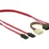 Delock Καλώδιο SAS SFF-8482 29pin σε 2x SATA 7pin 50cm