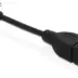 DeLock Μετατροπέας micro USB male 90° σε USB-A female OTG 11cm