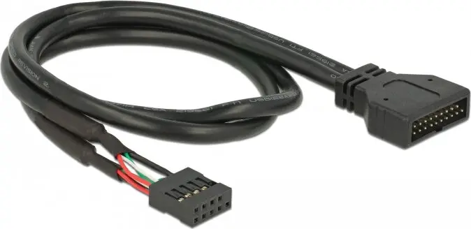 DeLock USB 2.0 Pin Header Θηλυκό - USB 3.0 Pin Header Αρσενικό