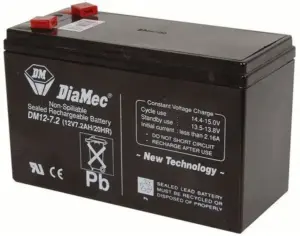Diamac Μπαταρία 7,2Ah 12V