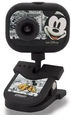 Disney Wc301 Mickey Retro Webcam 1.3mp