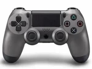 Doubleshock Ασύρματο Χειριστήριο για PS4 Γκρί Σκούρο