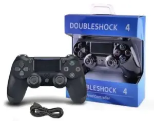 Doubleshock Ασύρματο Χειριστήριο για PS4, Μαύρο