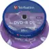 Dvd+R 8x Double Layer 43757 25 Pack Verbatim