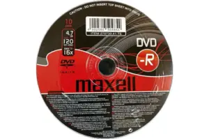 Dvdr 16x Maxell Slim Case 4.7gb 120min