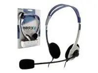 Easytouch Headphone ET-264 Nacho + Mic. 2.5m