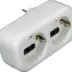 EL-Adaptor 60 Ταφ με 2 Υποδοχές